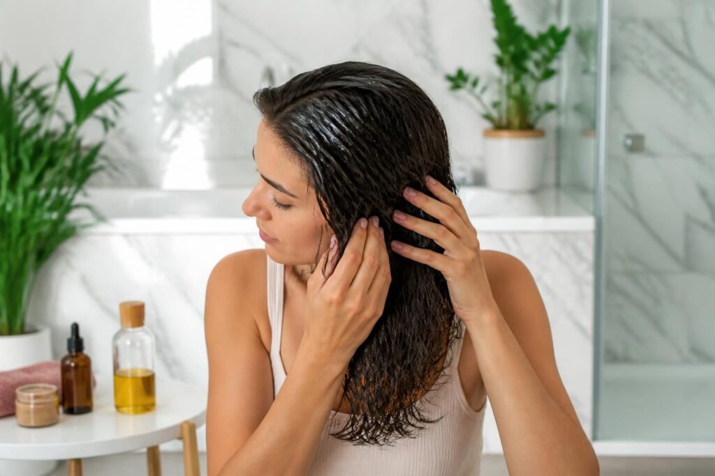 découvrez les bienfaits du bain d'huile avant shampoing pour nourrir et protéger vos cheveux en profondeur, favorisant douceur et brillance.