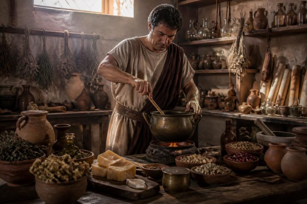 découvrez l'histoire et la recette traditionnelle du cérat de galien, un onguent médicinal antique utilisé depuis l'antiquité pour ses bienfaits apaisants.