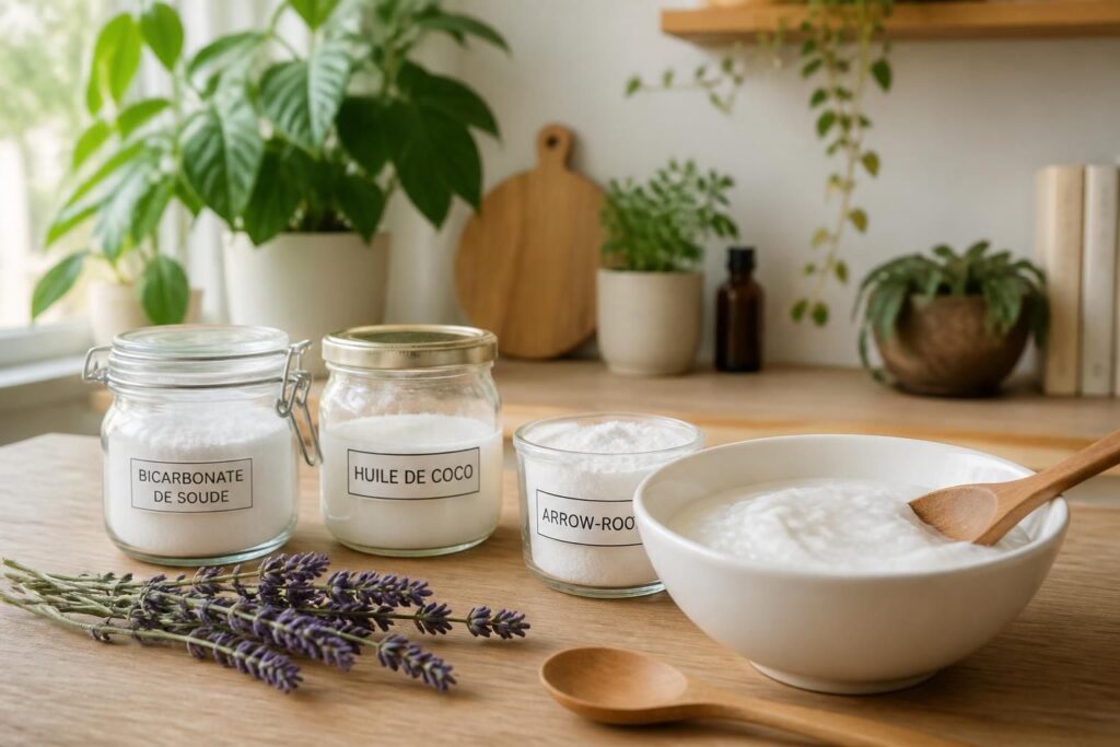 découvrez les bases pour fabriquer votre déodorant maison naturel, efficace et sans produits chimiques.