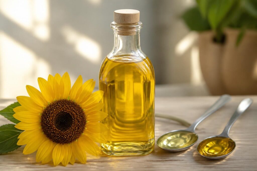 découvrez les différences entre l'huile de tournesol oléique et l'huile de tournesol classique, leurs bienfaits et utilisations en cuisine.