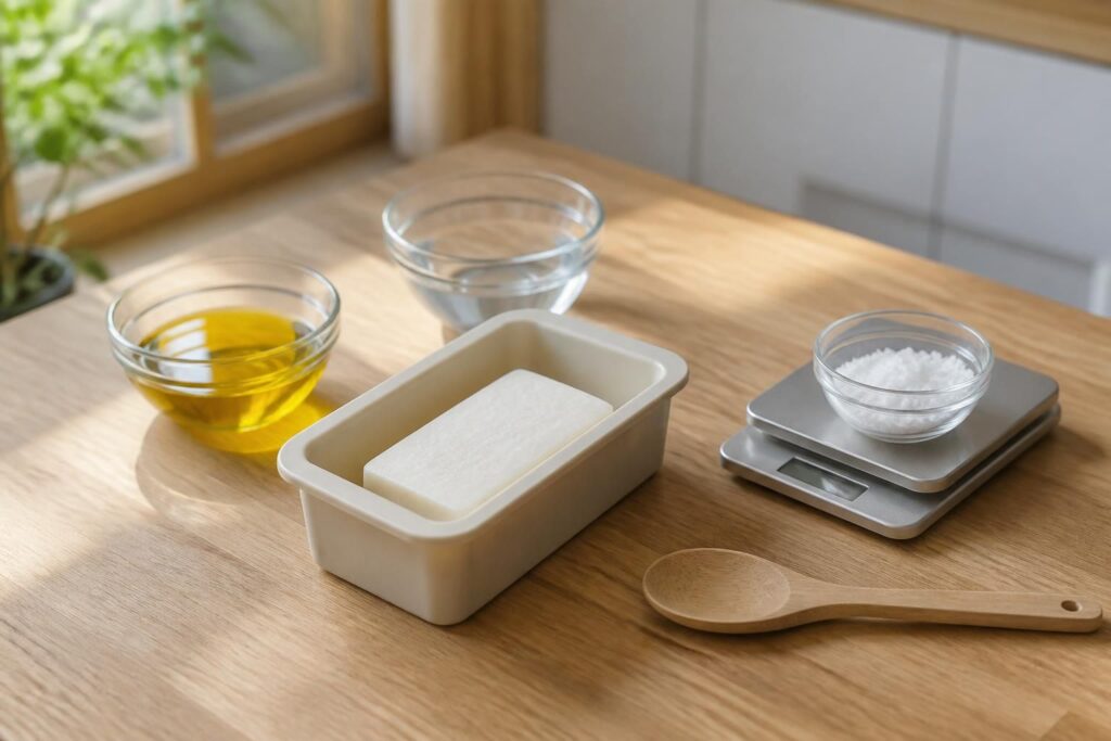 découvrez la recette minimale pour créer votre premier savon naturel fait maison, simple et efficace pour débuter dans la savonnerie.