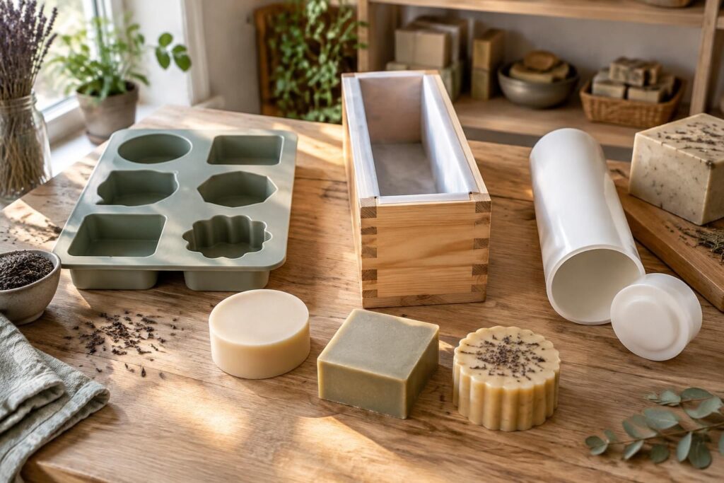Moules à savon : silicone, bois ou PVC